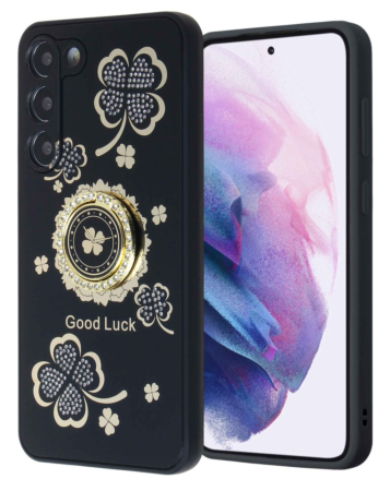 Galaxy S23 Plus Luxury Diamond Shiny Cases - BLACK (Only Ground Shipping)