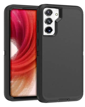 Heavy Duty Case for Galaxy S23 Plus (BLACK) (Only Ground Shipping)