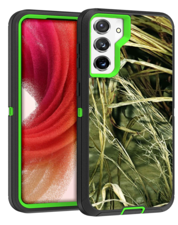 Heavy Duty Case for Galaxy S23 Plus (CAMO GREEN) (Only Ground Shipping)