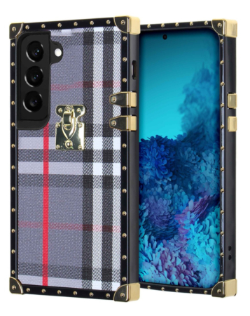 Square Luxury Case - Style 7 for Galaxy S23 (Only Ground Shipping)