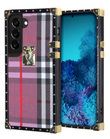 Square Luxury Case - Style 8 for Galaxy S23 (Only Ground Shipping)