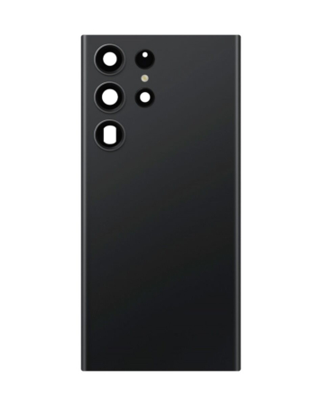 Purchase the back glass with camera lens for Galaxy S23 Ultra, US or International version, service pack, in phantom black.