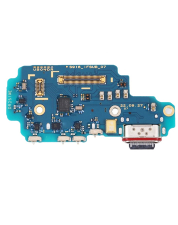 Purchase the charging port with SIM card reader for Galaxy S23 Ultra 5G S918B International version. Premium quality.