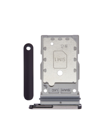 Shop the dual SIM card tray for Galaxy S23 Ultra in phantom black.