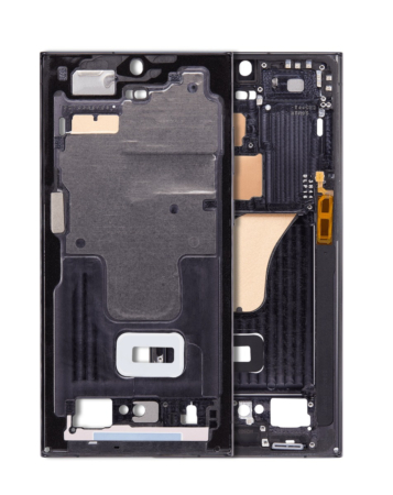 Order the middle frame housing for Galaxy S23 Ultra, US or International version, service pack, in graphite.