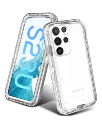 Galaxy S22 Ultra / S23 Ultra Transparent Shockproof Case - CLEAR (Only Ground Shipping)