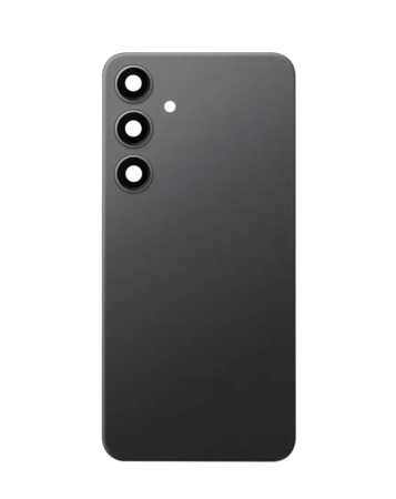 Grab the wholesale deals on the Back Glass with Camera Lens and Adhesive for Galaxy S24, no logo, in onyx black.
