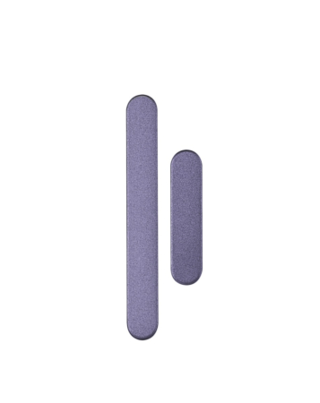 Purchase the Hard Buttons for Galaxy S24 5G and S24 Plus 5G, power and volume, in cobalt violet.
