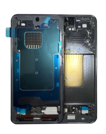 Stock up on the Middle Frame Housing for Galaxy S24, US and international service pack, in onyx black.

