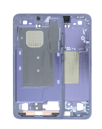 Purchase the Middle Frame Housing for Galaxy S24, US and international service pack, in cobalt violet.
