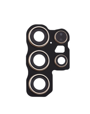 Buy the Back Camera Lens Bracket with Adhesive for Galaxy S24 Ultra 5G in titanium yellow.
