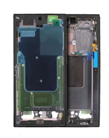 Grab the wholesale deals on the Middle Frame Housing for Galaxy S24 Ultra 5G, North American version, in titanium black.
