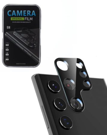 Purchase the Back Camera Tempered Glass for Galaxy S24 Ultra in Black.

