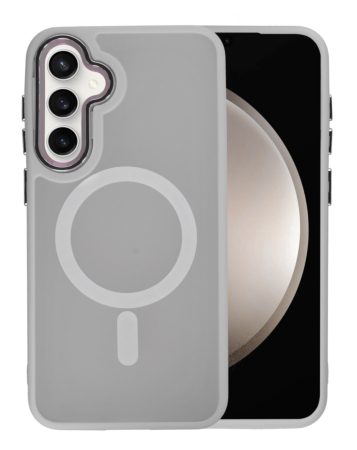 Galaxy S24 / S25 New Magnetic Wireless Charging Case - GRAY (Only Ground Shipping)