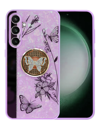 Galaxy S24 / S25 Luxury Shiny Cases - PURPLE (Only Ground Shipping)