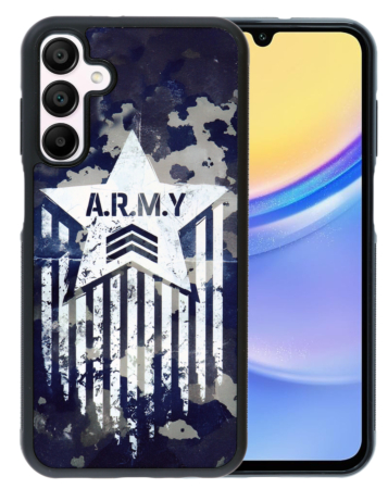 Printing Aluminum Plate Case - A.R.M.Y for Galaxy S24 / S25 (Only Ground Shipping)