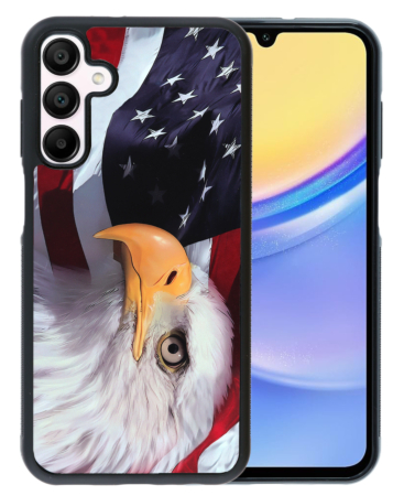 Printing Aluminum Plate Case - EAGLE for Galaxy S24 / S25 (Only Ground Shipping)