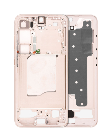 Buy the middle frame housing for Galaxy S25, model S931, North American version in pinkgold.