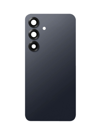 Buy the back glass with camera lens for Galaxy S25, US and international versions, service pack, in black.