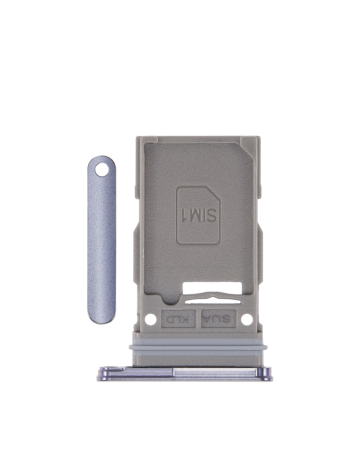 Stock up on the Single SIM Card Tray for Galaxy S25 and S25 Plus in purple.