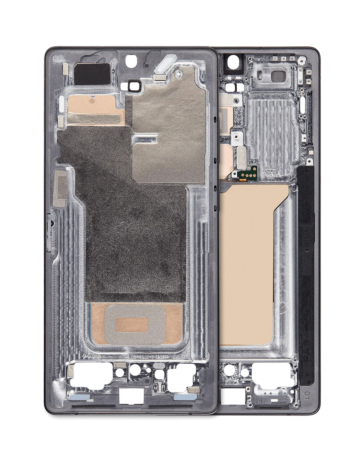 Stock up on the Middle Frame Housing for Galaxy S25 Ultra 5G, North American version, in titanium black.