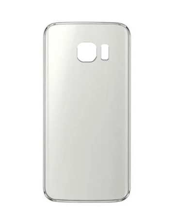 Shop the white back glass with camera lens and adhesive for Galaxy S6 Edge, no logo.