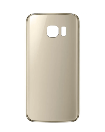 Purchase the gold back glass with camera lens and adhesive for Galaxy S6 Edge Plus, no logo.