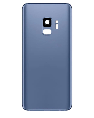 Back Glass with Camera Lens for Galaxy S9 (US / International) (Service Pack) (Coral Blue)