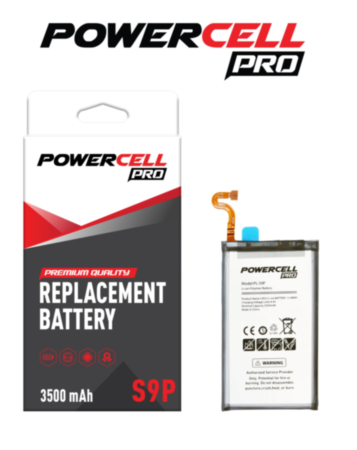 POWERCELL PRO Replacement Battery for Galaxy S9 Plus (3500 mAh) (Only Ground Shipping)