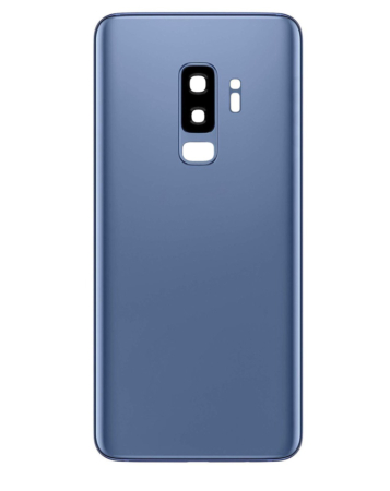 Back Glass with Camera Lens for Galaxy S9 Plus (US / International) (Service Pack) (Coral Blue)