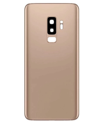 Back Glass with Camera Lens for Galaxy S9 Plus  (US / International) (SUNRISE GOLD) (Service Pack)