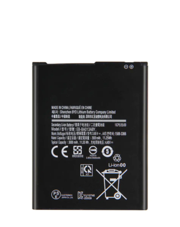 Shop the Replacement Battery for the Galaxy A01 Core A013 2020, model EB-BA013ABY, available for ground shipping only.
