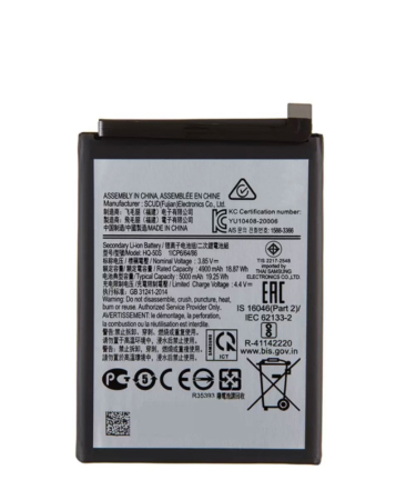 Buy the HQ-50S Replacement Battery for Galaxy A02S A025 2020 or A03S A037 2021, available with ground shipping only.