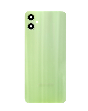 Grab wholesale deals on the light green Back Glass with Camera Lens and Adhesive for Galaxy A05 A055 2023 with no logo.