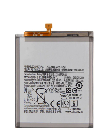 Order the Replacement Battery for Galaxy A41 A415 2020, EB-BA415ABYY.