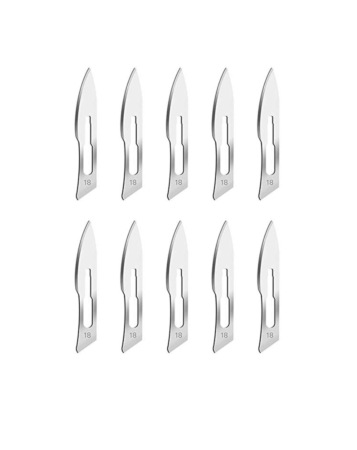 Scalpel Blades No. #18 (10 Pack) (Not Returnable)