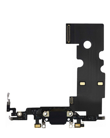 Charging Port Flex Cable for iPhone SE (2022) (BLACK) (Premium)