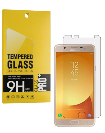 Clear Tempered Glass for Galaxy J7 Max (G615) (Case Friendly / 2.5D / 1 Piece)