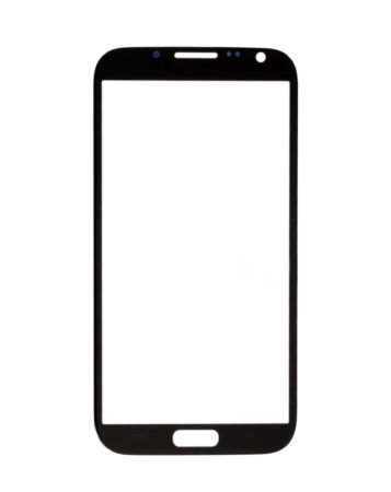 Order the Front Glass for Galaxy Note 2 in Black.