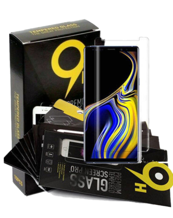 Purchase the Thermoplastic Film TPU Screen Protector for Galaxy Note 9, Armor Style, Pack of 10.