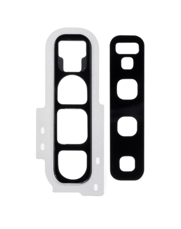 Back Camera Lens with Bracket for Galaxy S10 (WHITE)