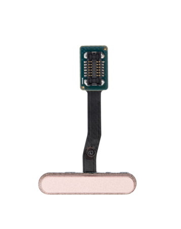 Purchase the power button with flex cable and fingerprint sensor for Galaxy S10E in pink.