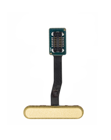 Order the power button with flex cable and fingerprint sensor for Galaxy S10E in yellow.