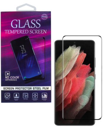 Shop the Clear Tempered Glass for Galaxy S21 Ultra, Case Friendly, 1 Piece.