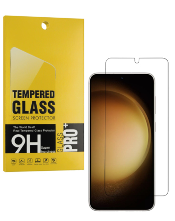 Grab wholesale deals on the 0.2mm ultra-thin tempered glass with fingerprint sensor support for Galaxy S23 5G. Case friendly, one piece.