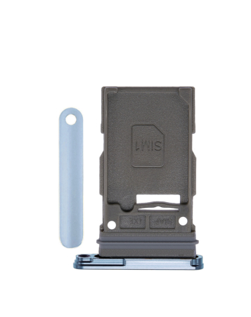 Buy the Single SIM Card Tray for Galaxy S24 or S24 Plus in sapphire blue.
