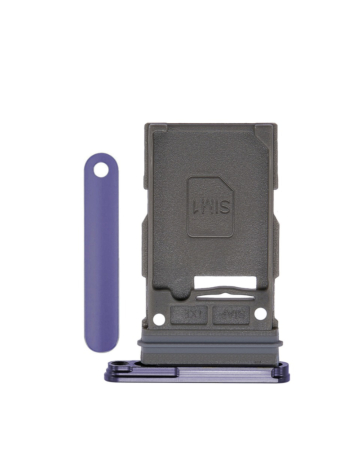 Shop the Single SIM Card Tray for Galaxy S24 or S24 Plus in cobalt violet.
