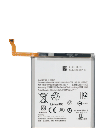 Shop the Replacement Battery for Galaxy S24 Plus, model EB-BS926ABY, premium edition.
