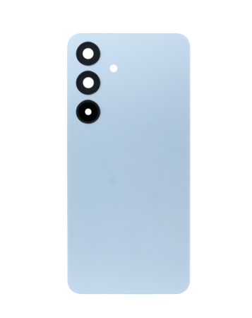 Grab the wholesale deals on the back cover with camera lens and adhesive for Galaxy S25 in icyblue, no logo.
