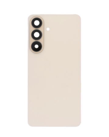 Back Glass with Adhesive and Back Camera Lens for Galaxy S26 Plus (NO LOGO) (PINK GOLD)